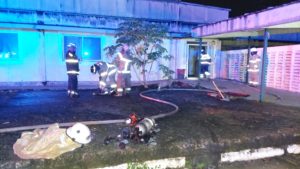 Se registra incendio en depósito del antiguo hospital regional de Veraguas.