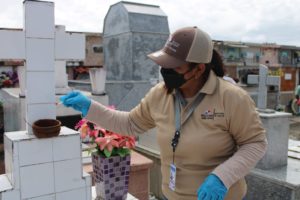 MINSA realiza operativos en el cementerio municipal de Santiago.