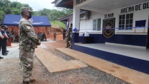 Inauguran nueva base policial en Quebro de Mariato.