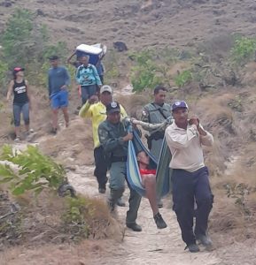 Rescatan a turista extraviado en la Reserva Forestal La Yeguada en Calobre.