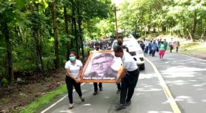 Un año más recuerdan al padre Jesús Hectór Gallego en Santa fe de Veraguas.