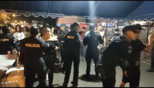 Varios detenidos durante operativos de patronales en Santiago.