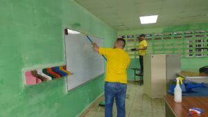 Inicia plan de mantenimiento de escuelas en Veraguas.